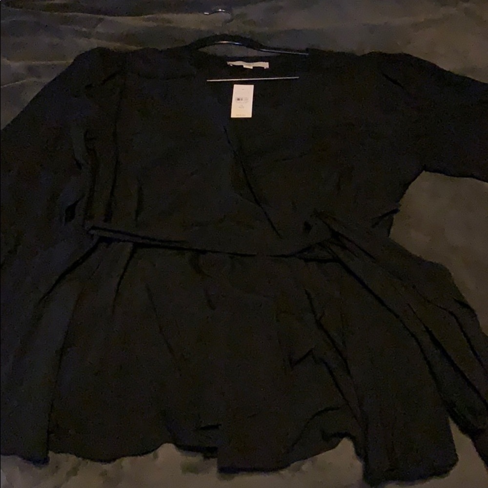 NWT - LOFT Plus Wrap Blouse Size 18